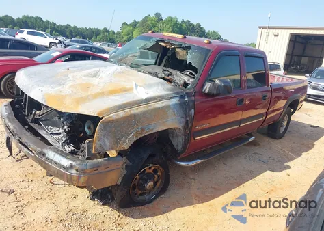 2005 Chevrolet Silverado 2500Hd Ls из США, поврежденный, VIN 1GCHK23U45F809481